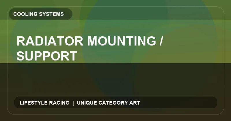 Radiator Mounting / Support